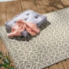 In-/Outdoor-Teppich, Sand -Sweet Beteppiche Geschaft Regenerate Outdoor Teppich Beige Sand 160x230 mil