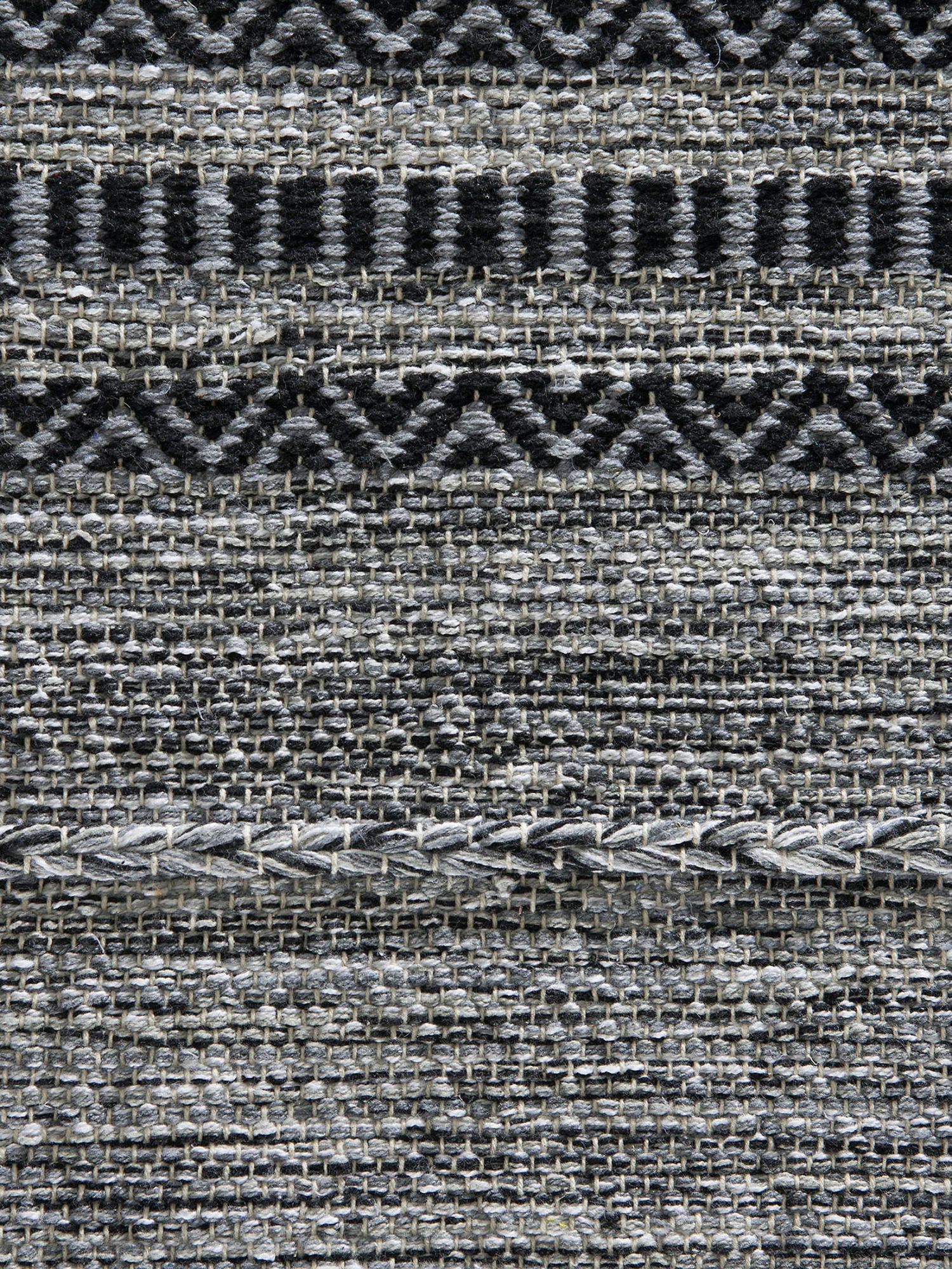 Flachgewebe-Teppich, Dark Grey 6 Flachgewebe-Teppich, Dark Grey – Bild 4