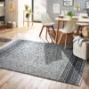 Flachgewebe-Teppich, Dark Grey -Sweet Beteppiche Geschaft Roedsand FlachgewebeTeppich Dunkelgrau DarkGrey 170x240 mil