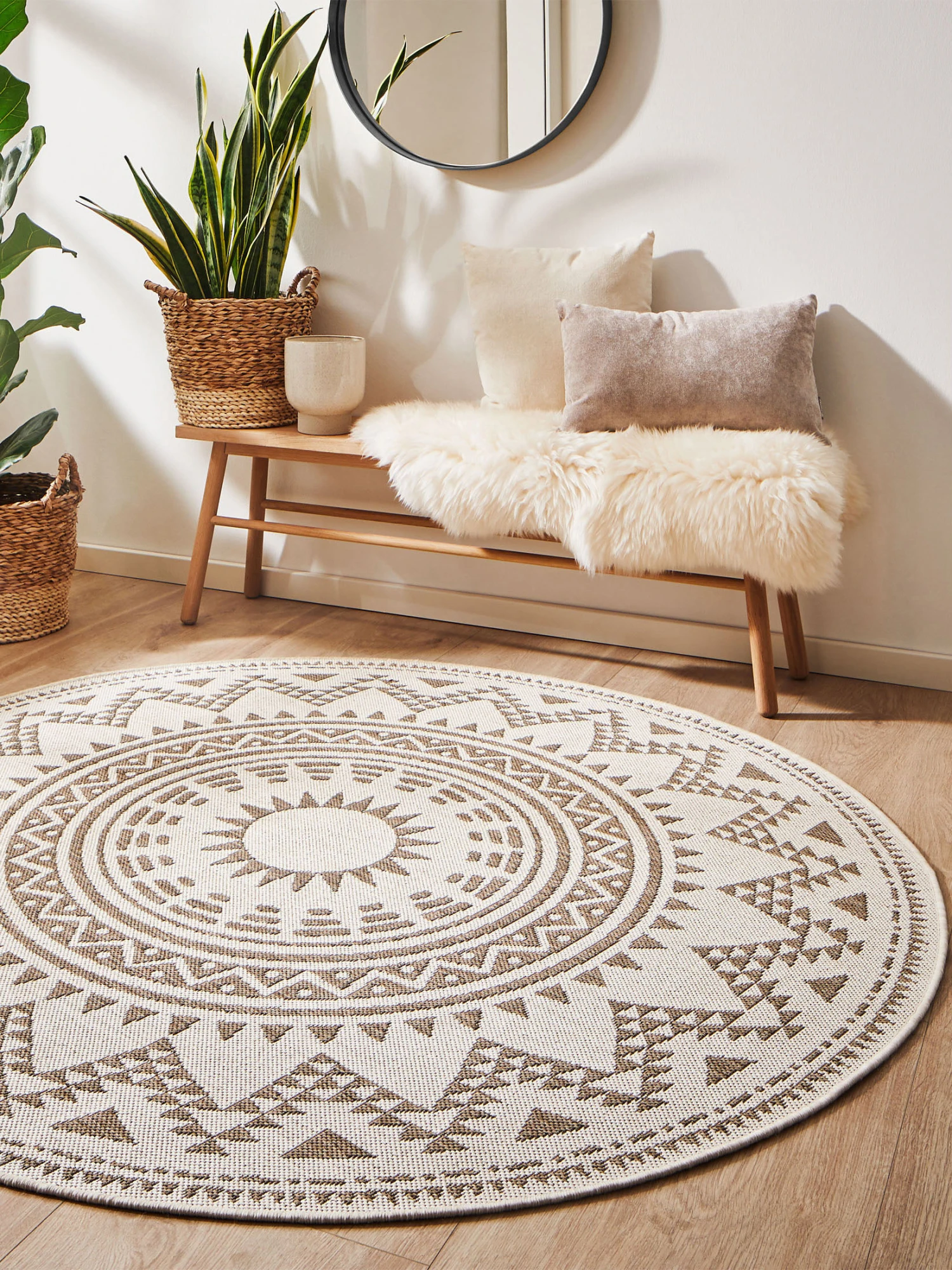 Outdoor-Teppich, Natur 3 Outdoor-Teppich, Natur