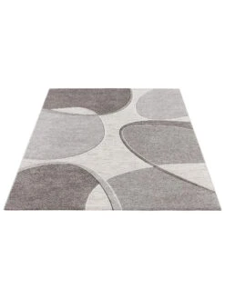 Moderner Teppich, Dark Grey -Sweet Beteppiche Geschaft Saxum Designerteppich Grau DarkGrey 160x230 fper