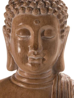 Figur, Hellbraun -Sweet Beteppiche Geschaft SittingBuddha Figur Braun Hellbraun 21x28x43 lup