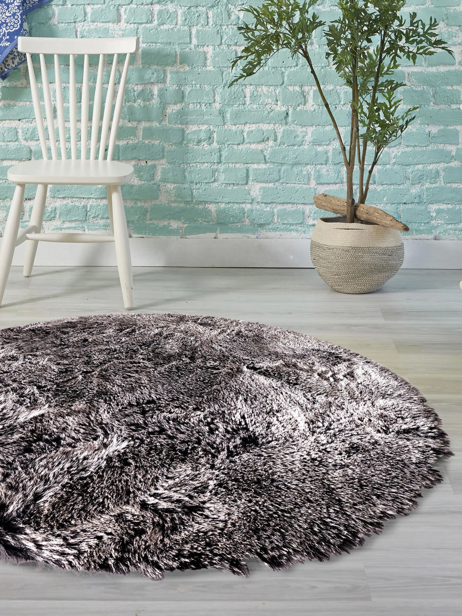 Kunstfell-Teppich, Steingrau 3 Kunstfell-Teppich, Steingrau