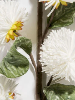 Kunstblume, Weiss -Sweet Beteppiche Geschaft Softflower Kunstblume Weiss 120 lup