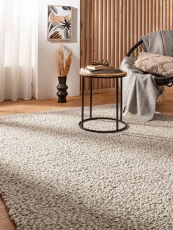 Woll-Teppich, Grey´n White