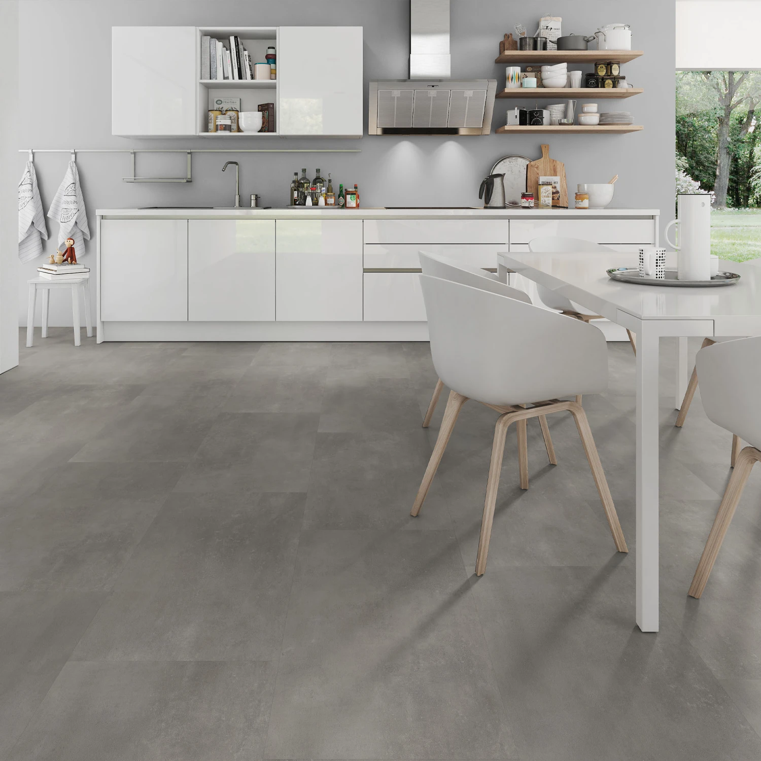 Vinylboden, Beton Grey 070 3 Vinylboden, Beton Grey 070