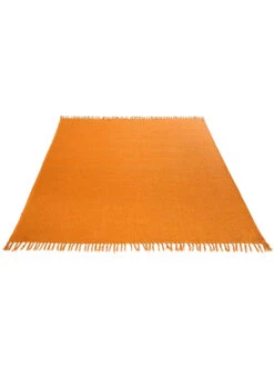 Baumwoll-Teppich, Orange -Sweet Beteppiche Geschaft Summerweave Handwebteppich Orange 2 170x240 fper