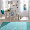 Flachgewebe-Teppich, Türkis -Sweet Beteppiche Geschaft Summerweave Handwebteppich tuerkis mil