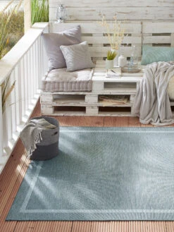 Outdoor-Teppich, Aqua