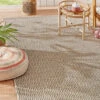 Outdoor-Teppich, Sand -Sweet Beteppiche Geschaft Talagante Flachgewebeteppich Beige Sand 120x170 mil3