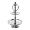 Etagere, Silber -Sweet Beteppiche Geschaft TeaTime Etagere Silber 15x15x23 per