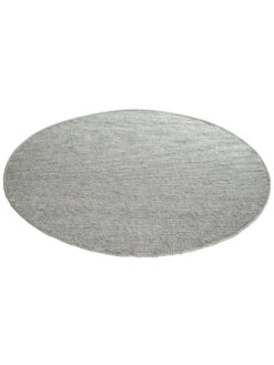 Woll-Teppich, Grey -Sweet Beteppiche Geschaft Tjaellmo HandwebTeppich Grau Grey 200rund fper