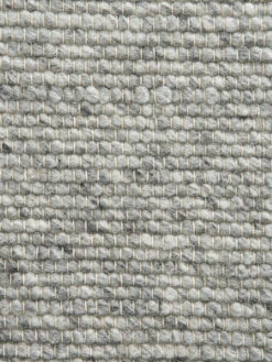 Woll-Teppich, Grey -Sweet Beteppiche Geschaft Tjaellmo HandwebTeppich Grau Grey 200rund lup
