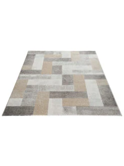 Moderner Teppich, Gold -Sweet Beteppiche Geschaft UrbanMaze DesignerTeppich Gelb Gold 160x230 fper