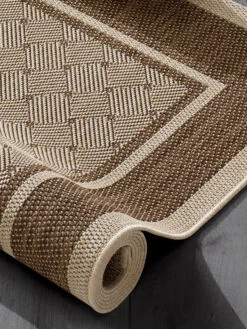 Outdoor-Teppich, Tobacco -Sweet Beteppiche Geschaft Valley Flachgewebe Teppich braun tobacco lup