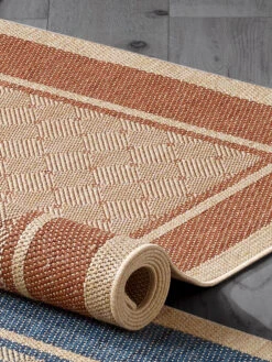 Flachgewebe-Teppich, Terra 7 Flachgewebe-Teppich, Terra -Sweet Beteppiche Geschaft Valley Flachgewebe Teppich orange terra lup