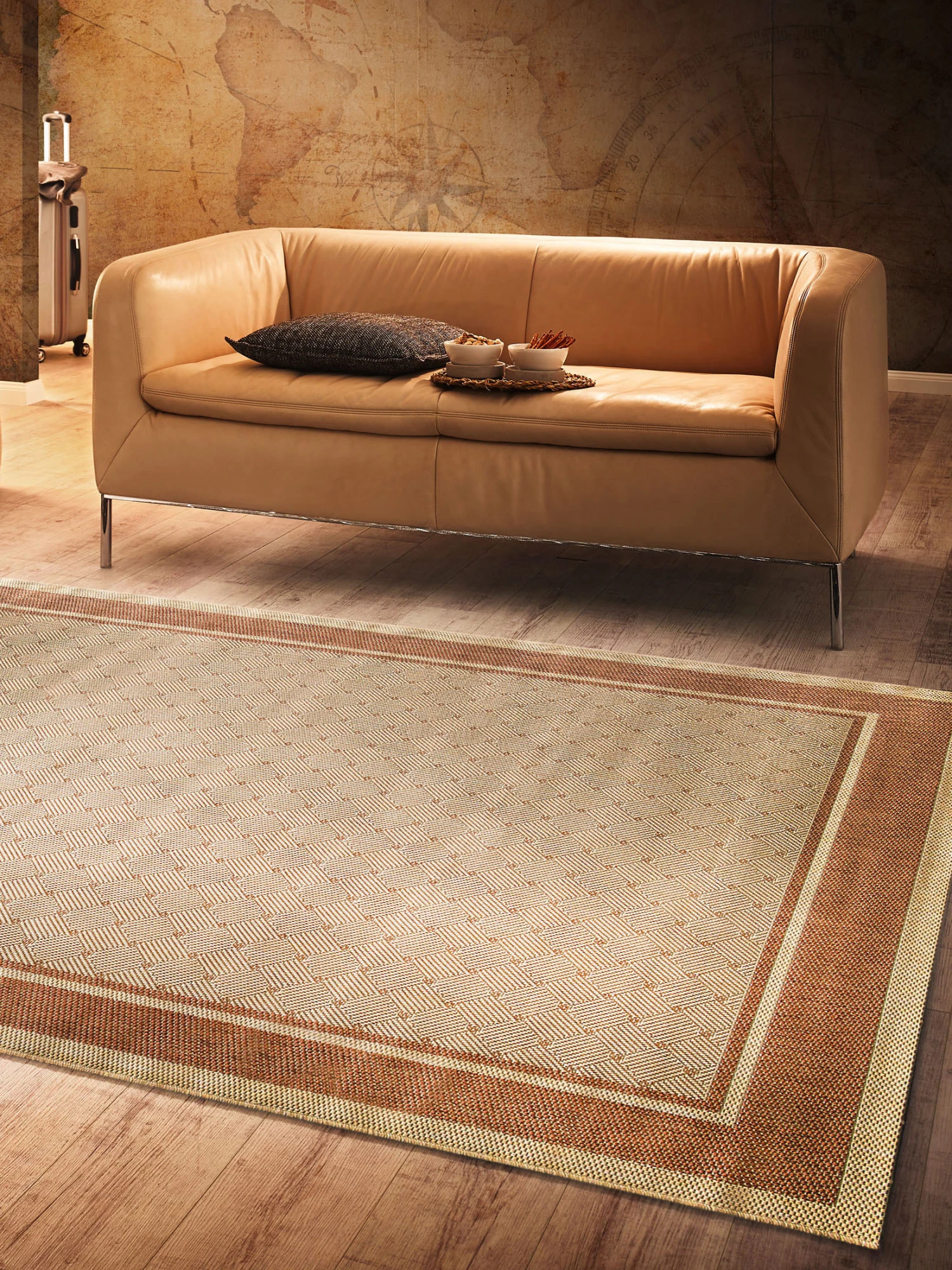 Flachgewebe-Teppich, Terra 3 Flachgewebe-Teppich, Terra