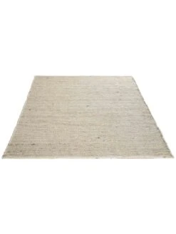 Woll-Teppich, Light Beige -Sweet Beteppiche Geschaft Vennesund HandwebTeppich Creme Hellbeige 170x230 fper