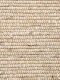 Woll-Teppich, Light Beige -Sweet Beteppiche Geschaft Vennesund HandwebTeppich Creme Hellbeige 170x230 lup
