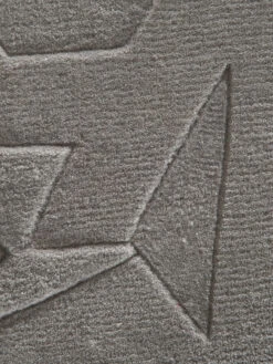 Moderner Teppich, Grey 9 Moderner Teppich, Grey -Sweet Beteppiche Geschaft Villamar DesignerTeppich Grau Grey 200rund lup